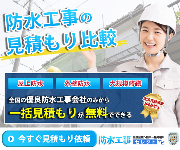老舗[リフォーム](/go/s00000007033001-033001)見積もり比較サイト：防水セレクトナビ