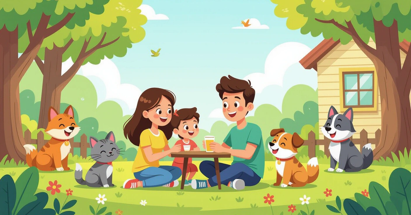 Cha mẹ kiên nhẫn đối mặt với cơn giận dữ của trẻ trong không gian gia đình Nhật Bản