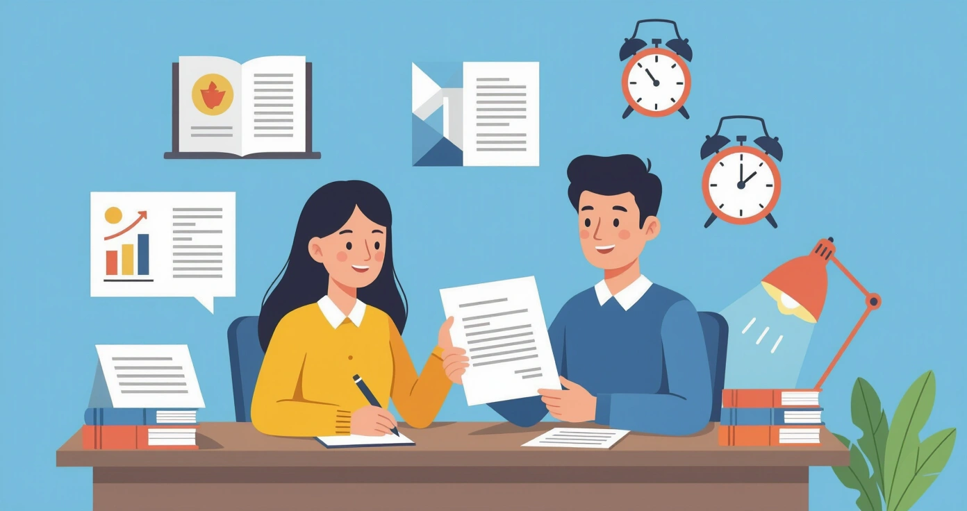 Phụ huynh đang nộp hồ sơ tại quầy tiếp nhận tòa thị chính Nhật Bản