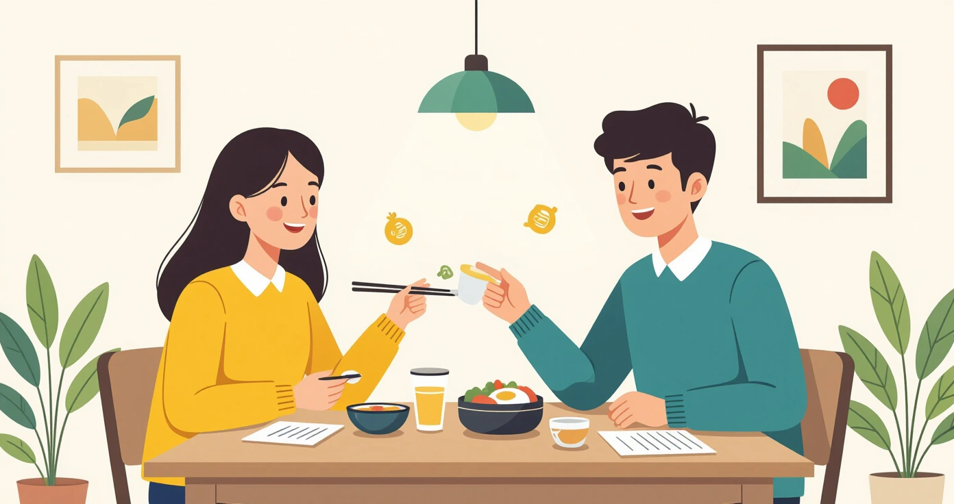 Học sinh Nhật Bản mặc tạp dề trắng phục vụ bữa trưa kyushoku trong lớp học