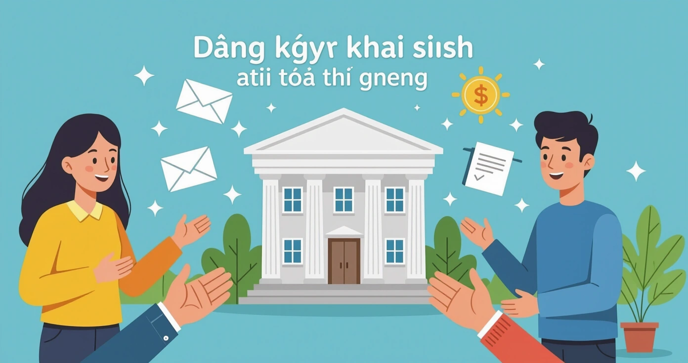 Điền thông tin vào tờ khai sinh Shussei Todoke với bút mực