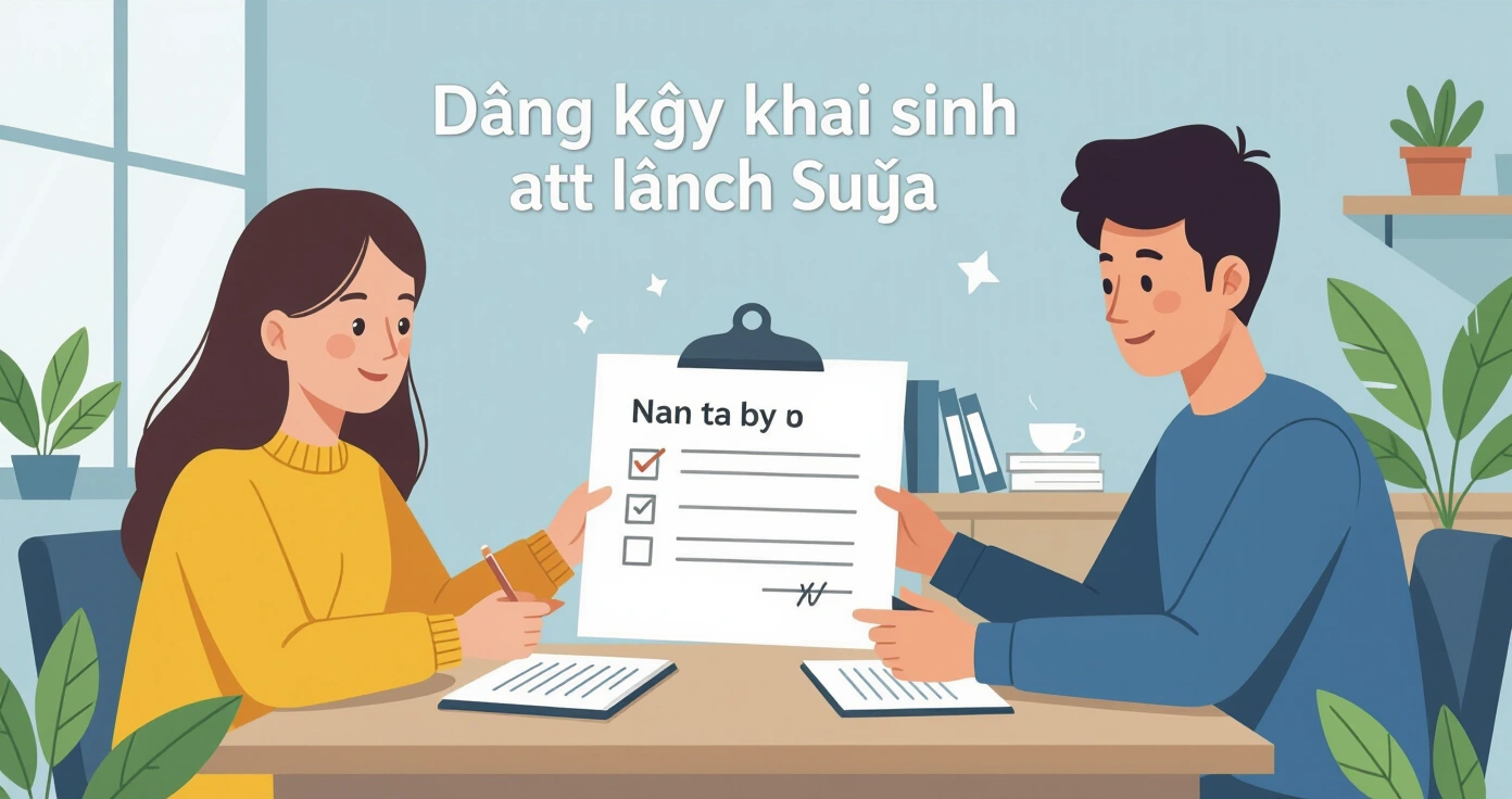 Các loại giấy tờ cần chuẩn bị khi đăng ký khai sinh cho con tại lãnh sự quán