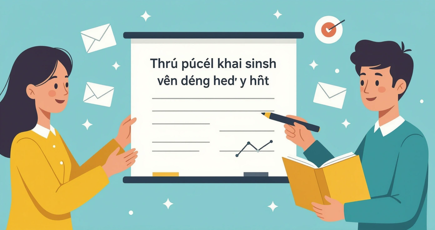 Cha mẹ ngồi điền tờ khai sinh với giấy tờ từ bệnh viện