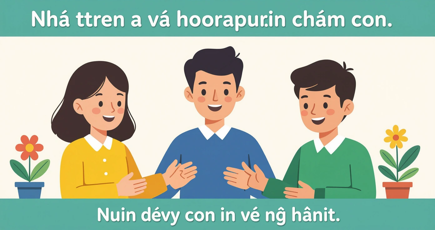 Phụ huynh đang điền hồ sơ đăng ký nhà trẻ tại văn phòng hành chính Nhật Bản