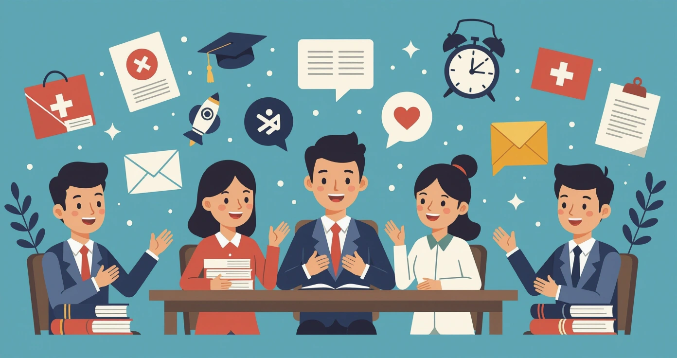 Cha mẹ đang chuẩn bị hồ sơ xin trợ cấp khuyết tật cho con tại nhà