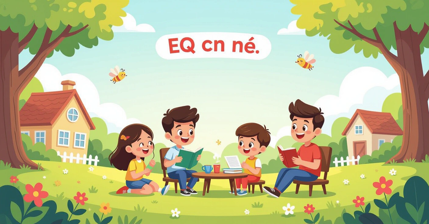 Cha mẹ và trẻ em cùng học về cảm xúc trong không gian gia đình hiện đại tại Nhật Bản