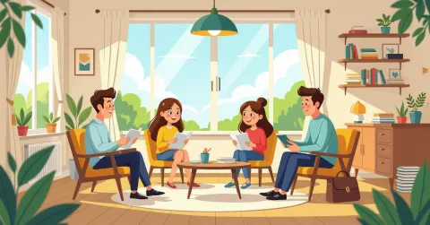 Trẻ em đa văn hóa học tiếng Anh trong lớp học sáng sủ ở Nhật Bản