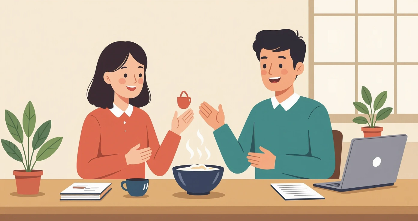 Cảnh gia đình đa văn hóa cùng trẻ em tự làm cờ cá chép koinobori và búp bê origami trên nền tatami
