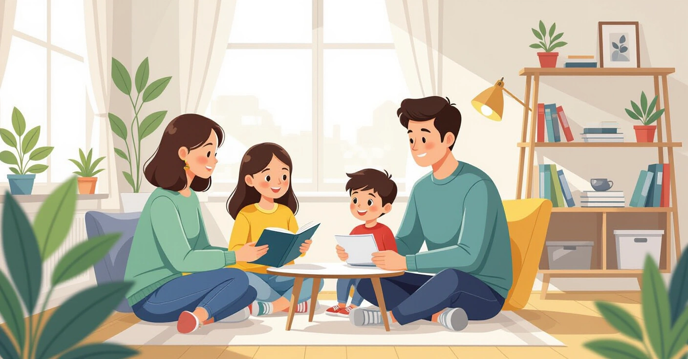 Phụ huynh nước ngoài đang tư vấn pháp lý tại trung tâm hỗ trợ ở Nhật Bản