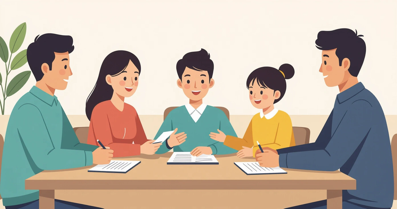 Minh hoạ thủ tục nộp đơn xin trợ cấp tại quầy bảo hiểm y tế Nhật Bản