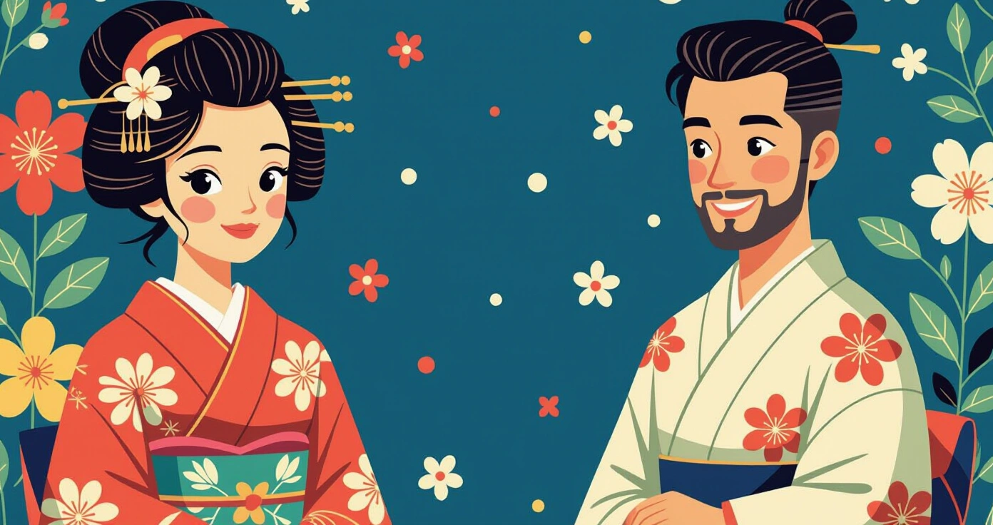 Các kiểu yukata trẻ em với họa tiết hoa và cá chép truyền thống