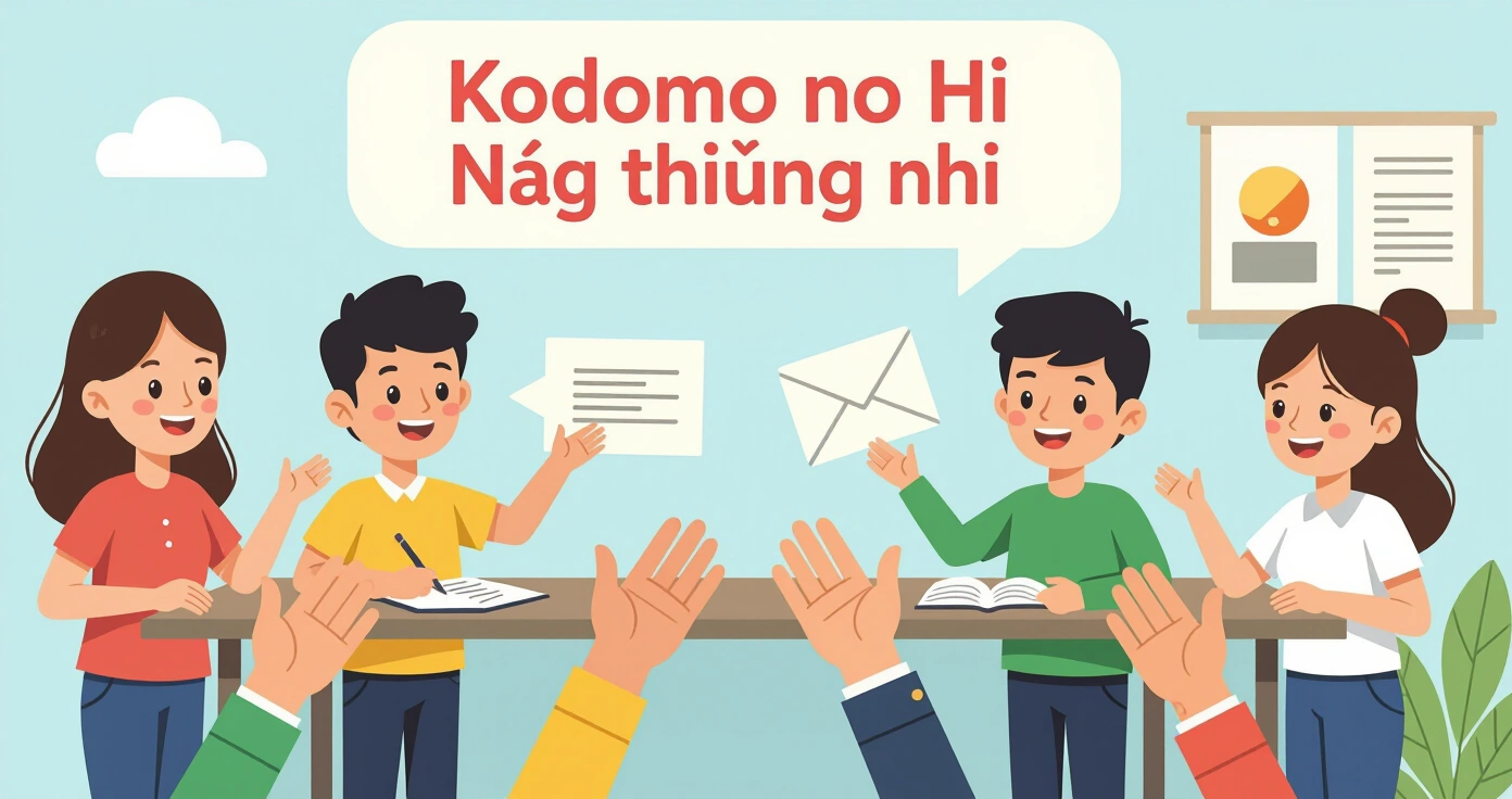 Gia đình nước ngoài và con tham gia sự kiện Kodomo no Hi tại công viên Nhật Bản