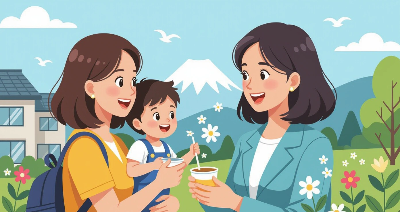 Gia đình nước ngoài nhận hóa đơn viện phí được giảm nhờ chính sách hỗ trợ chi phí y tế trẻ em tại Nhật Bản