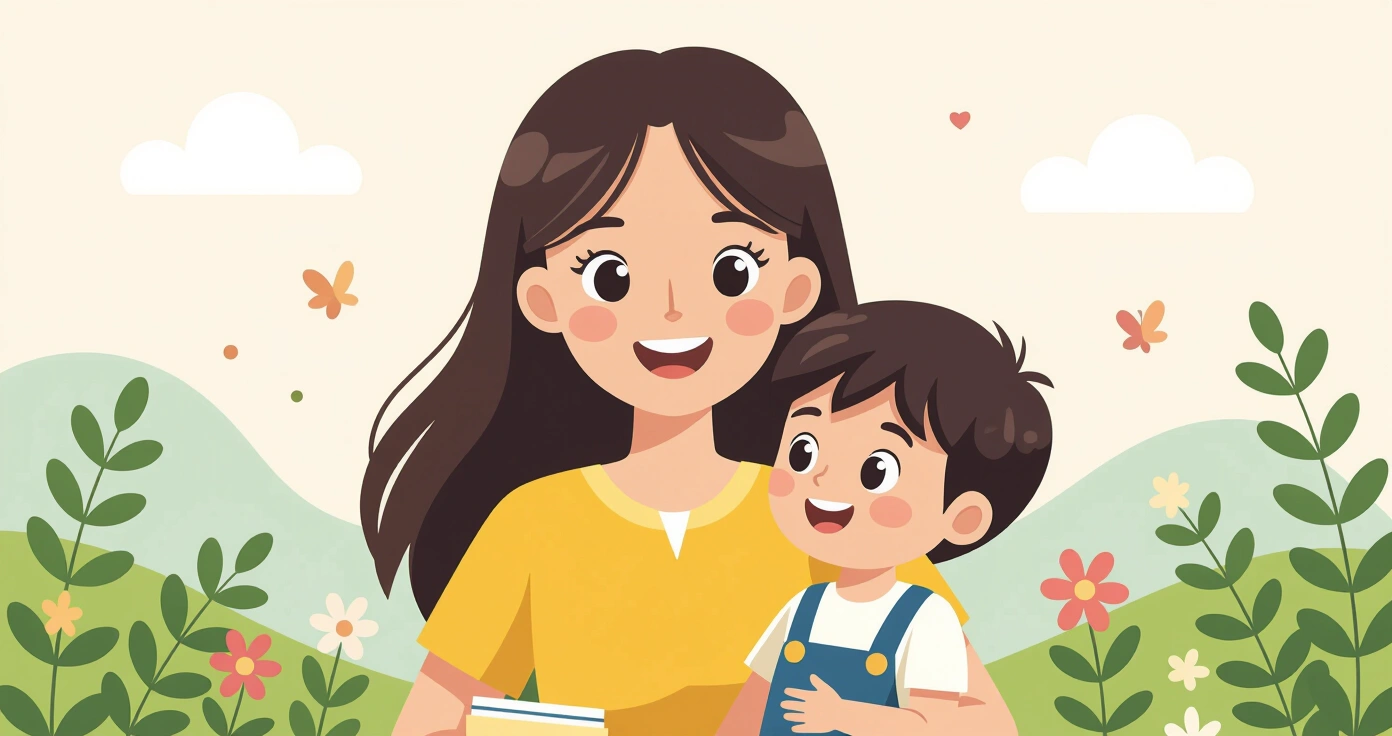Gia đình Việt Nam ăn tối cùng nhau trong căn hộ tại Nhật Bản, cha mẹ trò chuyện tiếng Việt với con