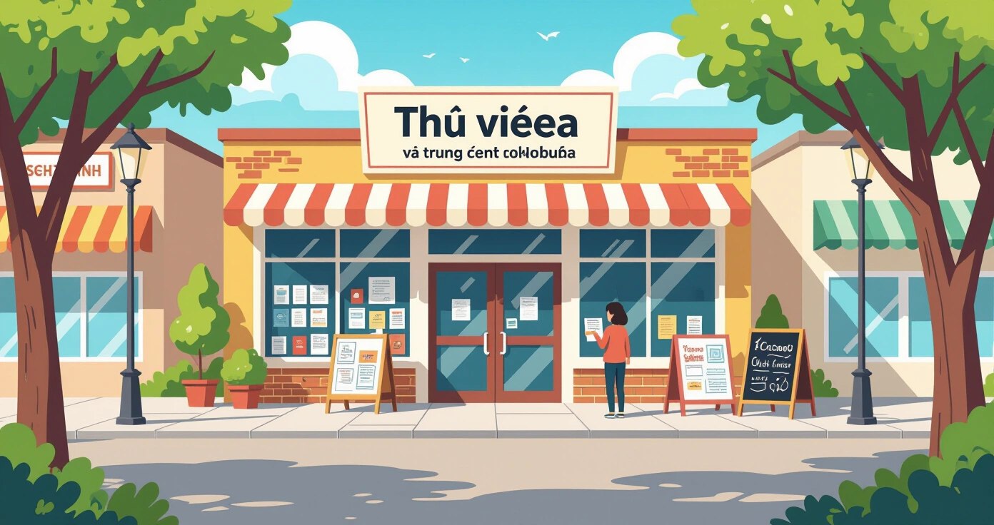 Góc sách ngoại ngữ và đa văn hóa tại thư viện công cộng Nhật Bản