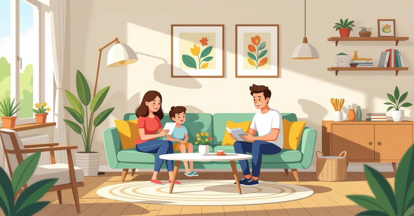 Gia đình đa văn hóa thanh toán hóa đơn sinh hoạt tại Nhật Bản