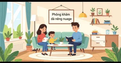 Mẹ nước ngoài nhận thuốc cho con tại nhà thuốc điều chế ở Nhật Bản