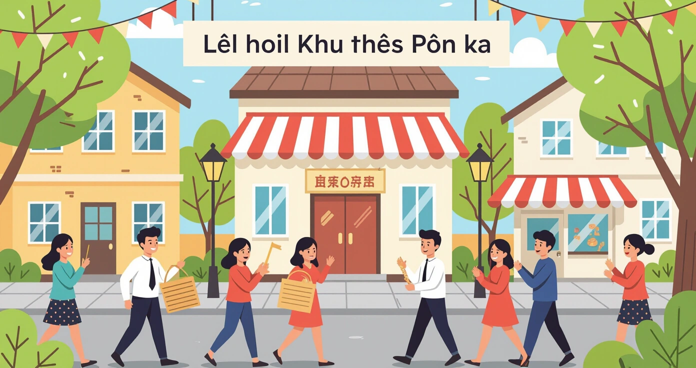 Trẻ em tham gia điệu múa Bon Odori cùng hàng xóm trong khu phố Nhật Bản