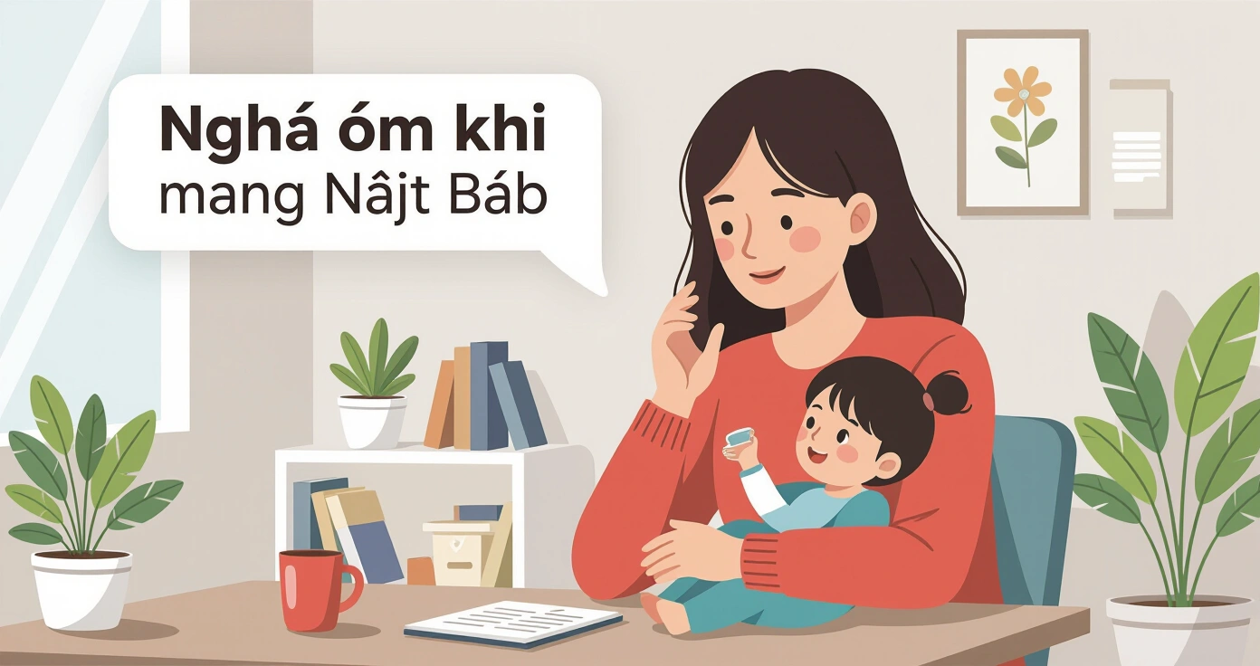 Bác sĩ đang tư vấn cho thai phụ tại phòng khám Nhật Bản với thái độ ấm áp và chuyên nghiệp
