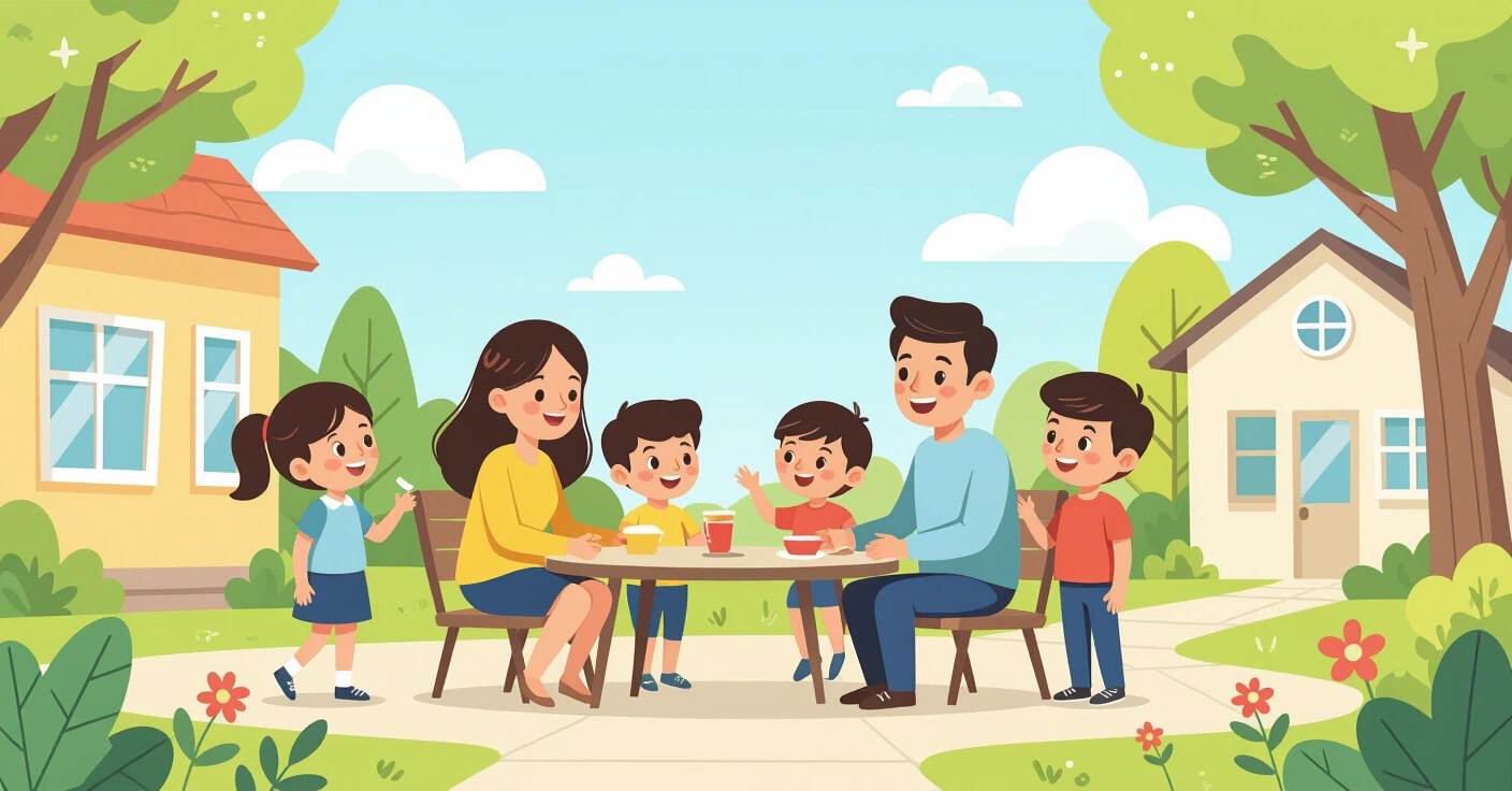 Minh họa người phụ nữ mang thai cầm sổ tay mẹ và bé tại văn phòng chính quyền Nhật Bản