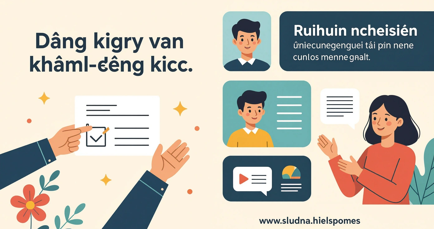 Người phụ nữ mang thai đang làm thủ tục đăng ký tại văn phòng chính quyền Nhật Bản