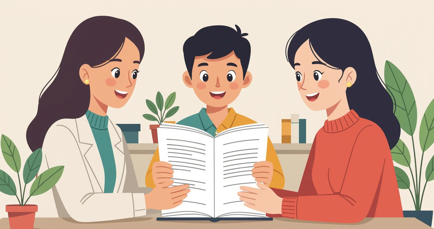 Cô giáo Nhật Bản đang quan sát và hỗ trợ học sinh nước ngoài trong lớp học