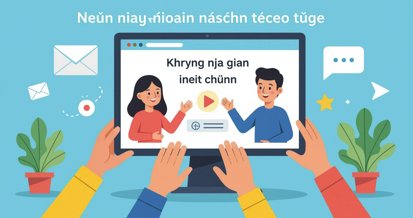 Phòng học tại hoikuen Nhật Bản với trẻ em chơi đồ chơi gỗ và không sử dụng thiết bị điện tử