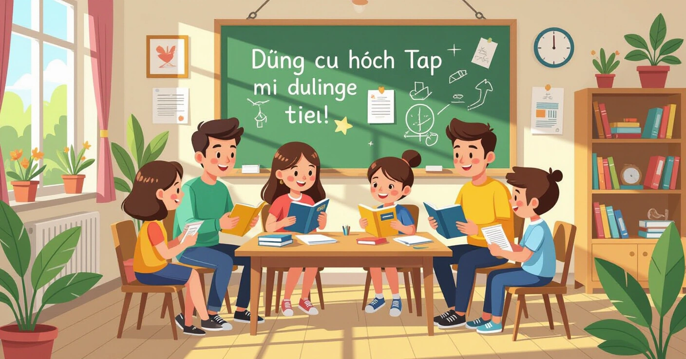 Bộ dụng cụ học tập tiểu học Nhật Bản gồm randoseru, bút chì, đồng phục thể dục và dụng cụ ăn trưa trên nền tatami