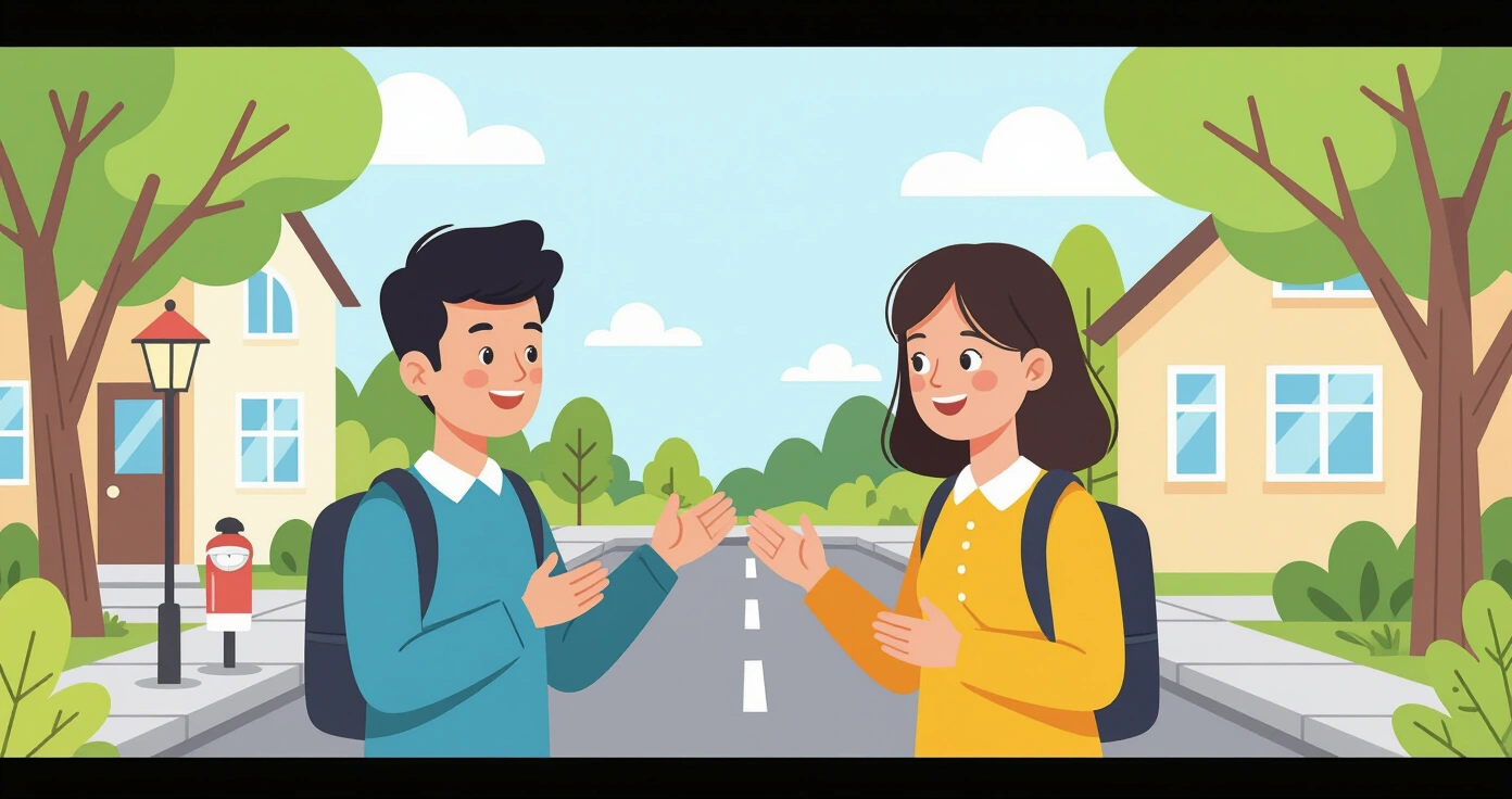 Trẻ em đi học một mình trên đường phố Nhật Bản với cặp randoseru