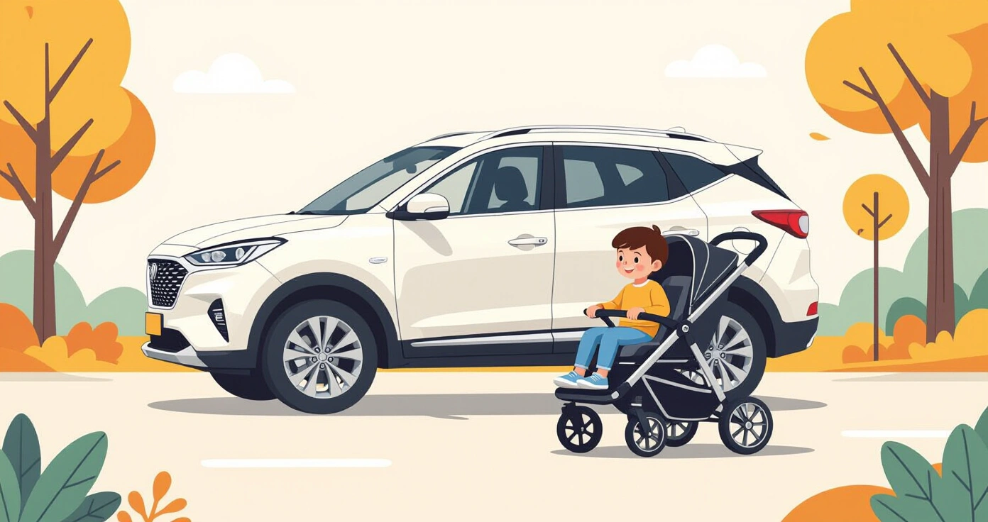 Các loại xe đẩy trẻ em phổ biến tại cửa hàng Nhật Bản