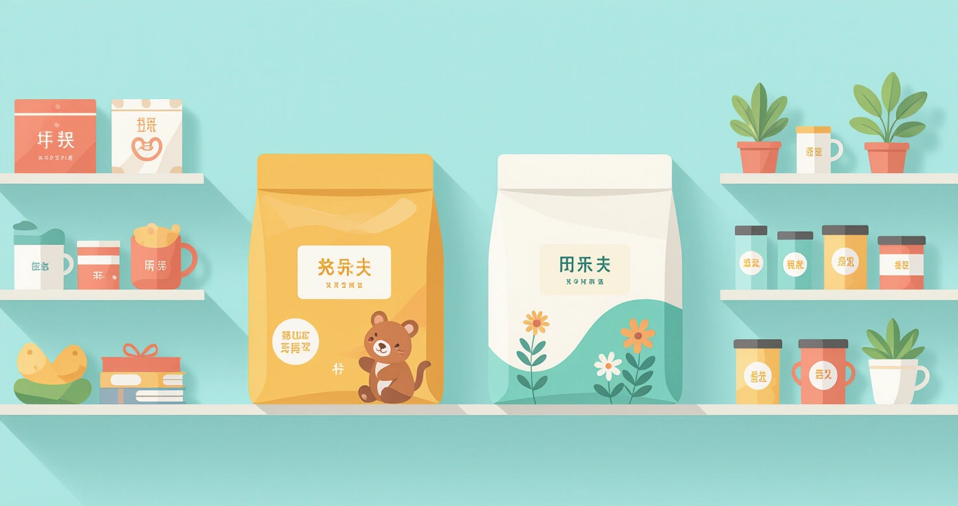 So sánh hai ngôi trường mầm non Nhật Bản với phong cách minh họa sạch sẽ