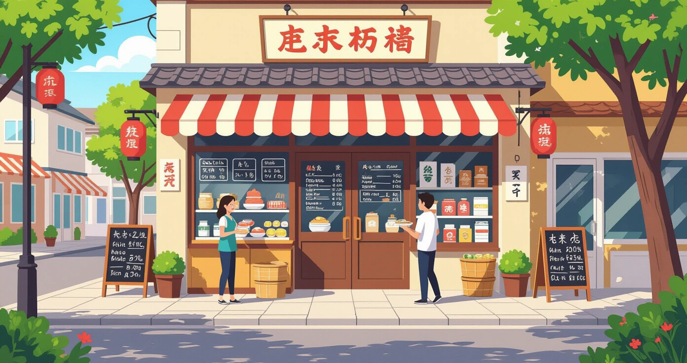 Trẻ em vui vẻ cầm takoyaki và kẹo bông gòn tại gian hàng yatai lễ hội mùa hè Nhật Bản rực rỡ đèn lồng