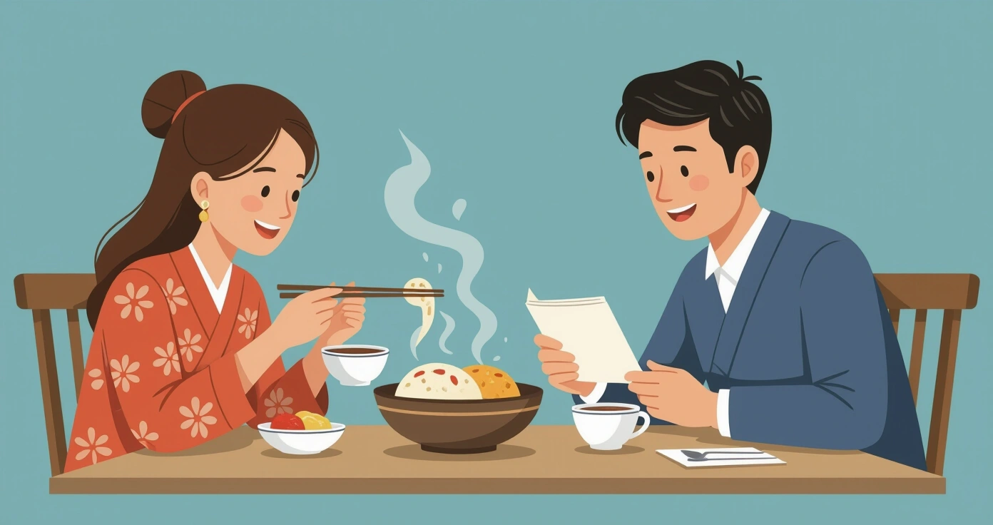 Nhiều loại wagashi màu sắc được sắp xếp trên khay gỗ truyền thống trong không gian ấm cúng