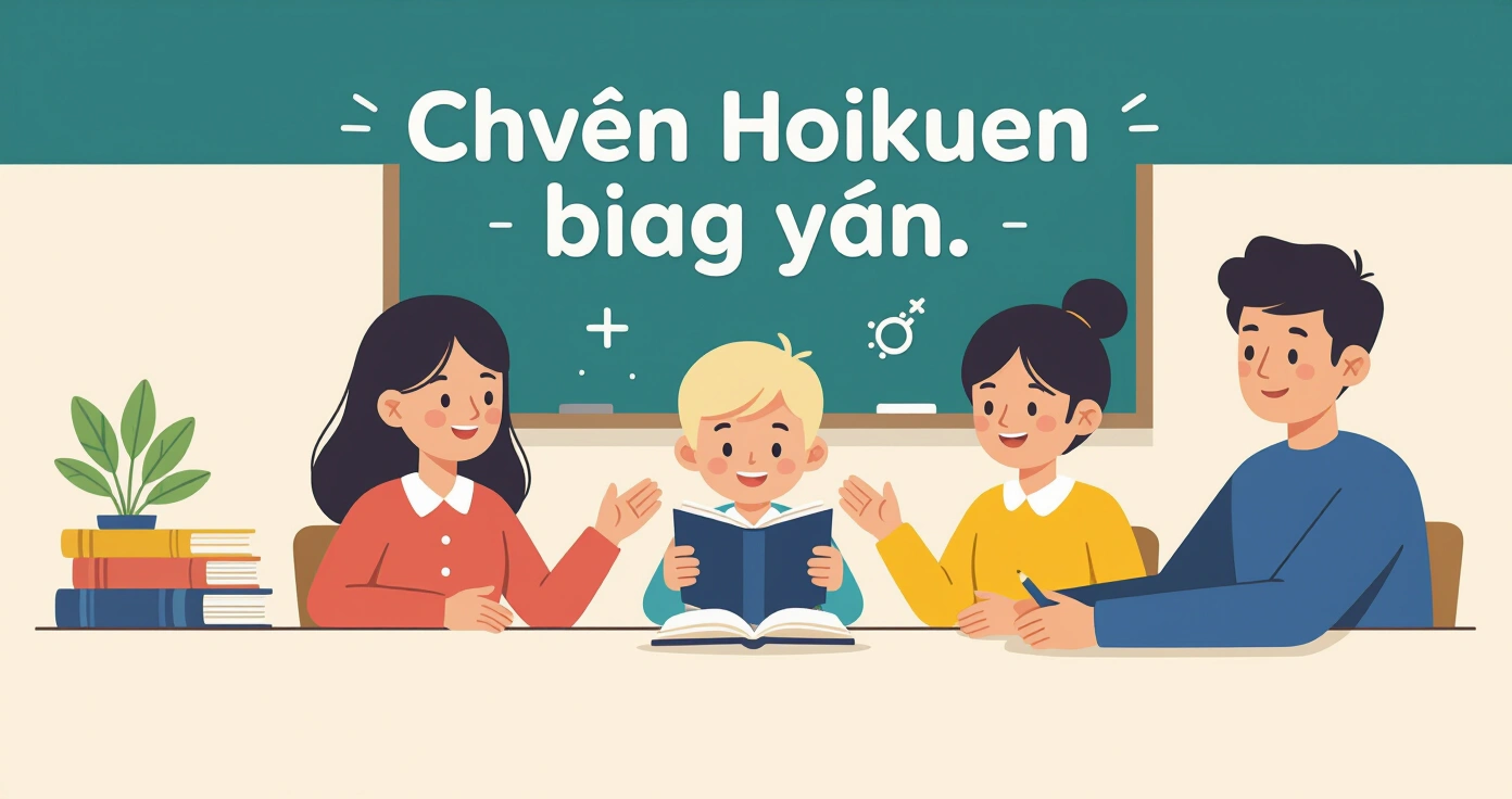 Phụ huynh nước ngoài đang làm thủ tục hồ sơ tại văn phòng thành phố Nhật Bản