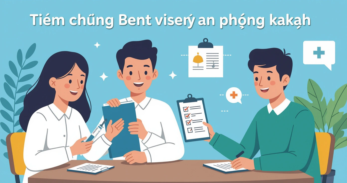 Phụ huynh chuẩn bị sổ mẹ và bé cùng phiếu tiêm chủng trước khi đến cơ sở y tế
