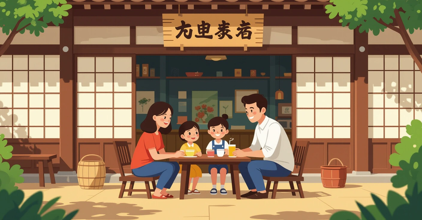 Gia đình Việt Nam chuẩn bị đón Tết trong căn hộ tại Nhật Bản với bánh chưng và hoa đào