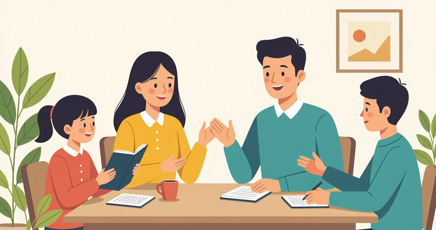 Gia đình Việt Nam cùng nhau tham gia lễ hội văn hóa tại công viên ở Nhật Bản